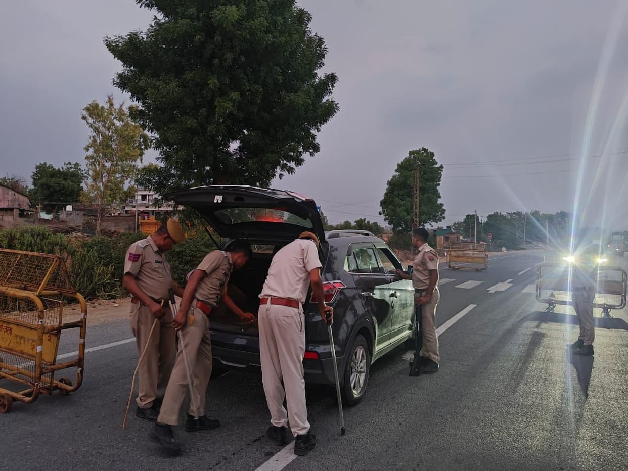 Rajasthan Traffic Crackdown: 52 Vehicles Seized, 74,000 Checked