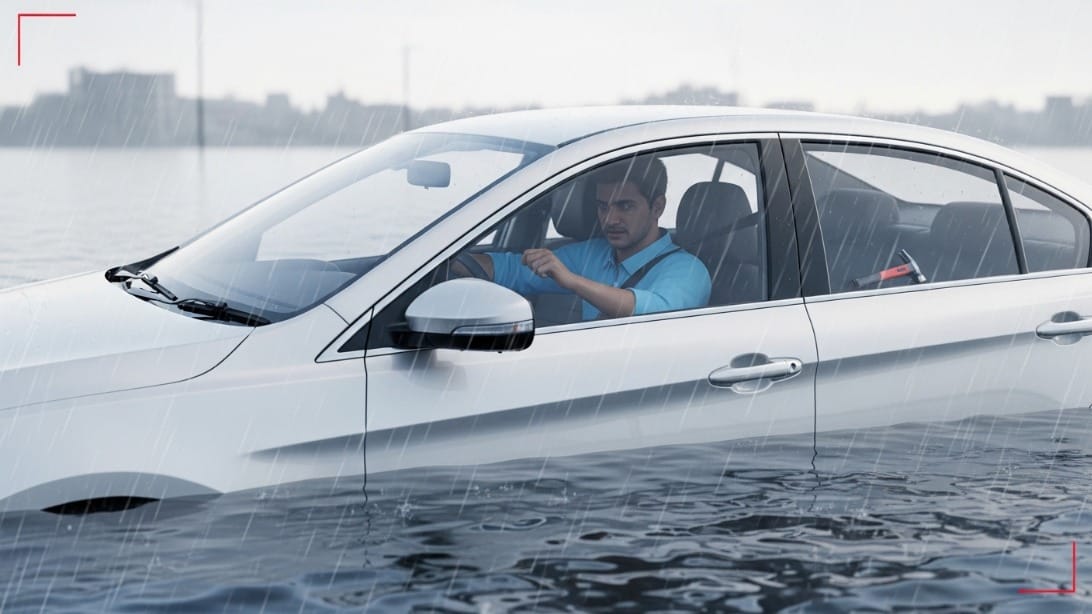Trapped Waterlogging? Crucial Car Safety Tips You Must Follow This Monsoon