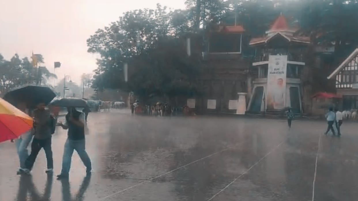 himachal weather orange alert thunderstorm hailstorm in five districts rohtang snowfall