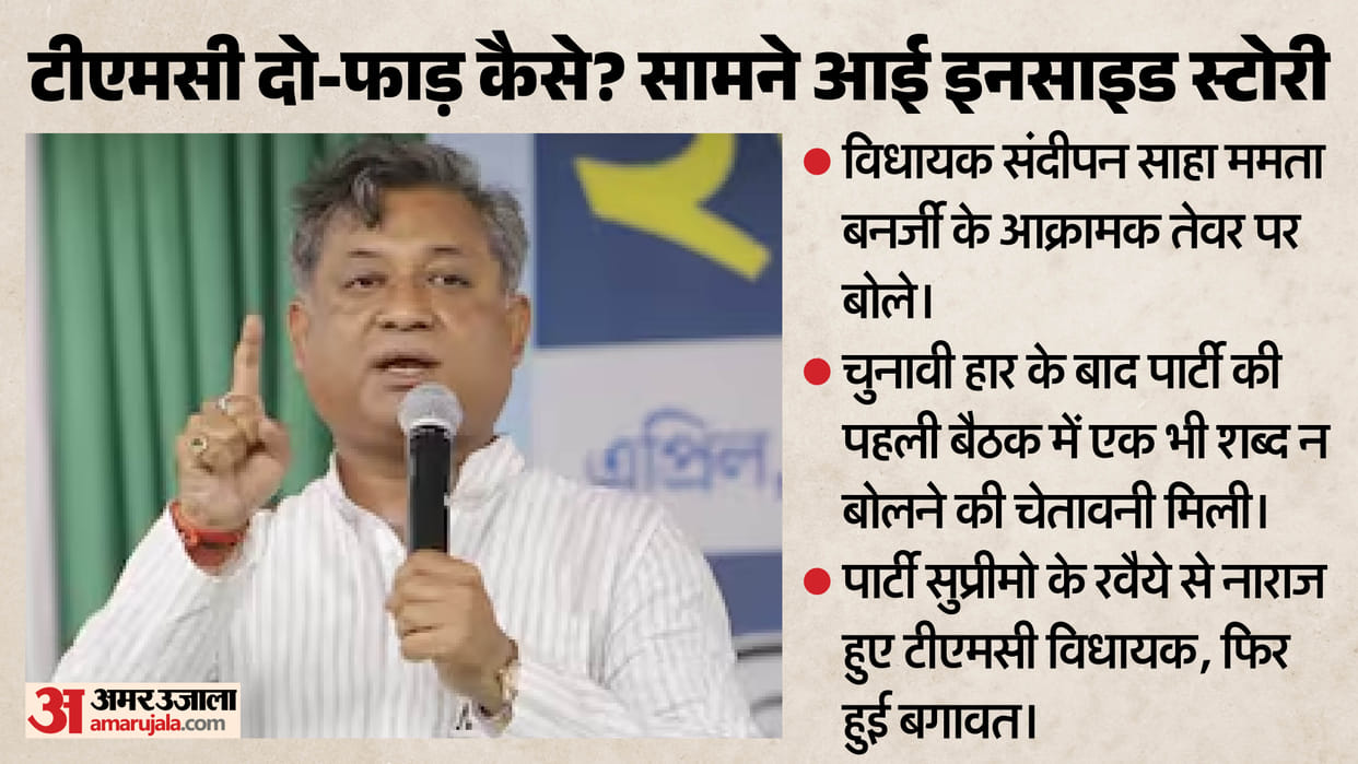 mamata banerjee advice No Word on Abhishek expelled Sandipan Saha tells inside story of rebellion within tmc