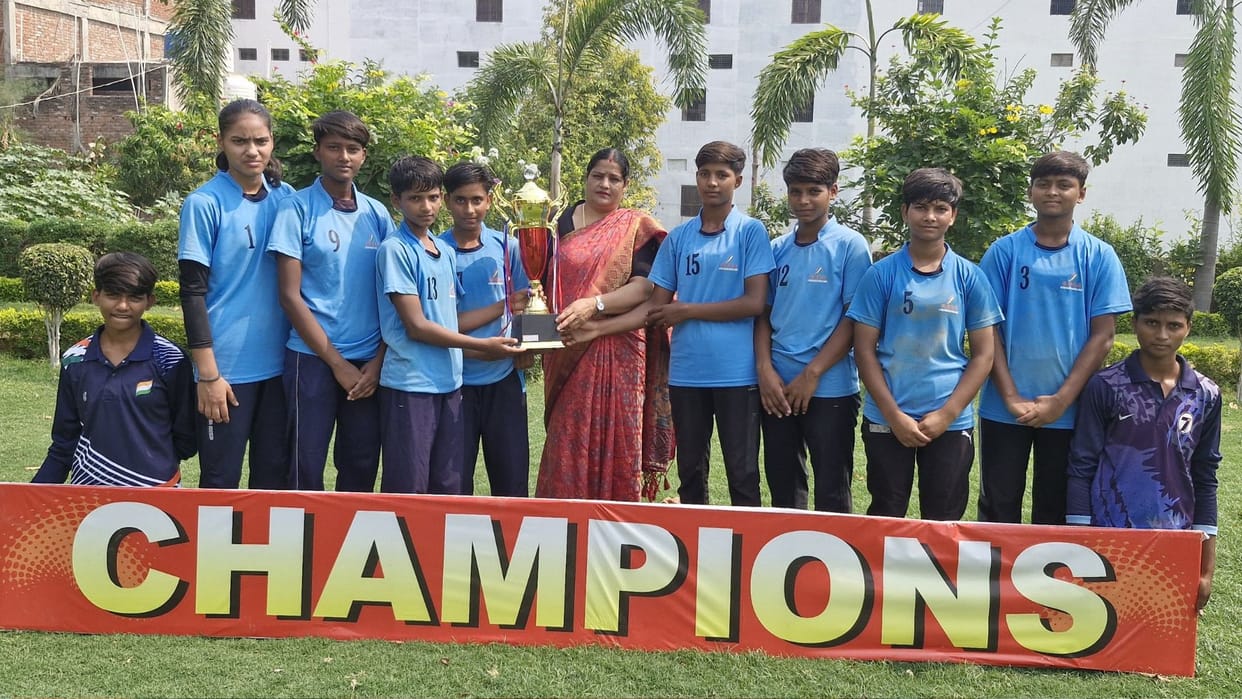 Sports News from Varanasi Jupiter Club Wins Handball Tournament Wrestling Competition in sigra