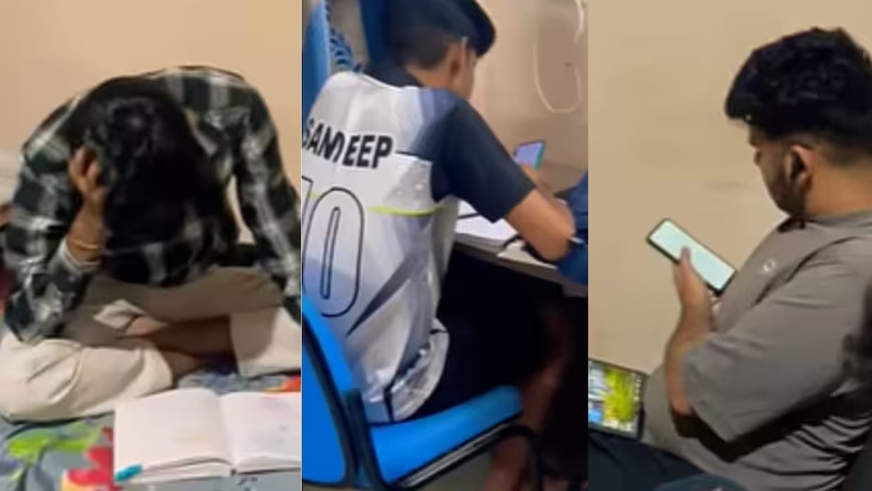 aiims hostel life at 2am viral video shows student daily routine