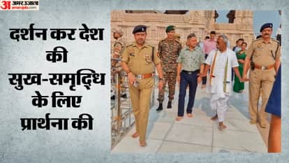 Ayodhya: Army Chief General Upendra Dwivedi visited Ram Lalla and Hanumangarhi.
