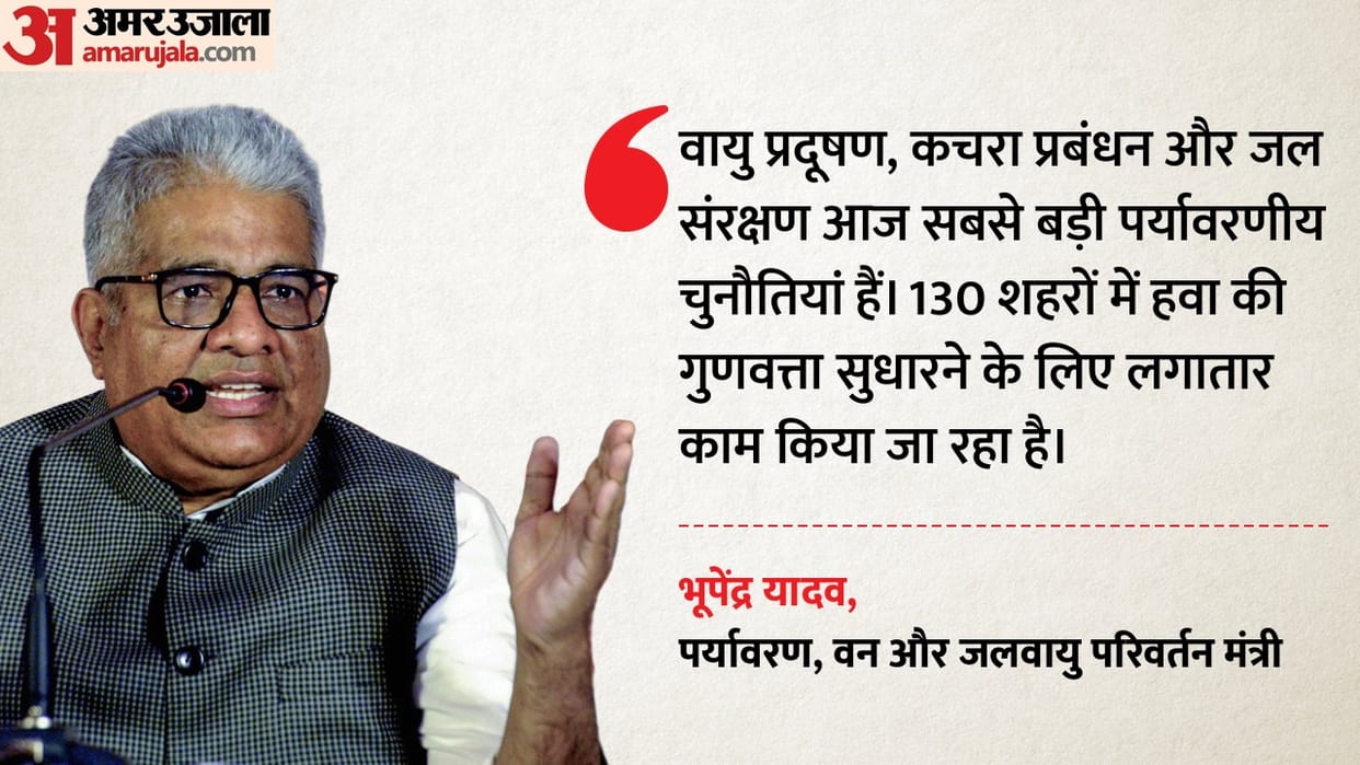 Minister Bhupender Yadav Says Development Environment Go Hand-in-Hand Indias New Model Pollution as Challenge