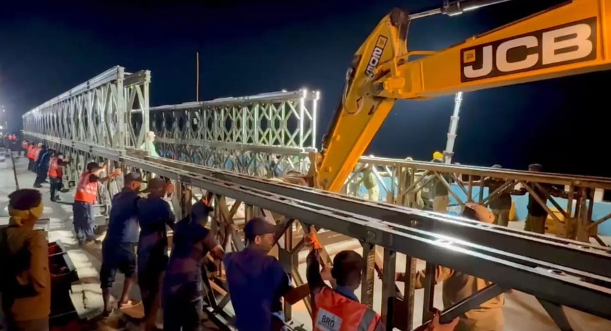 Vikramshila Setu Update Traffic to Resume from June 7 as BRO Completes Bailey Bridge
