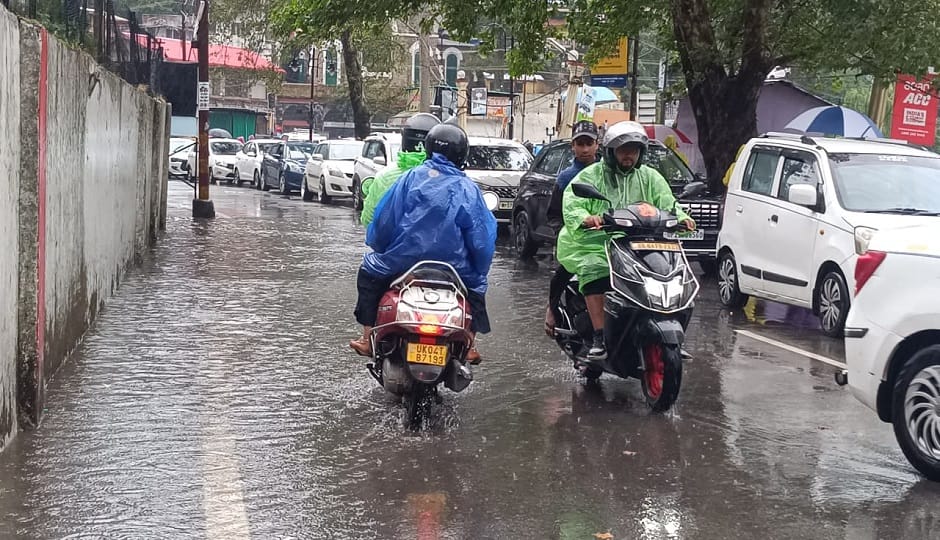 heavy rainfall disrupts life in nainital brings relief from summer heat