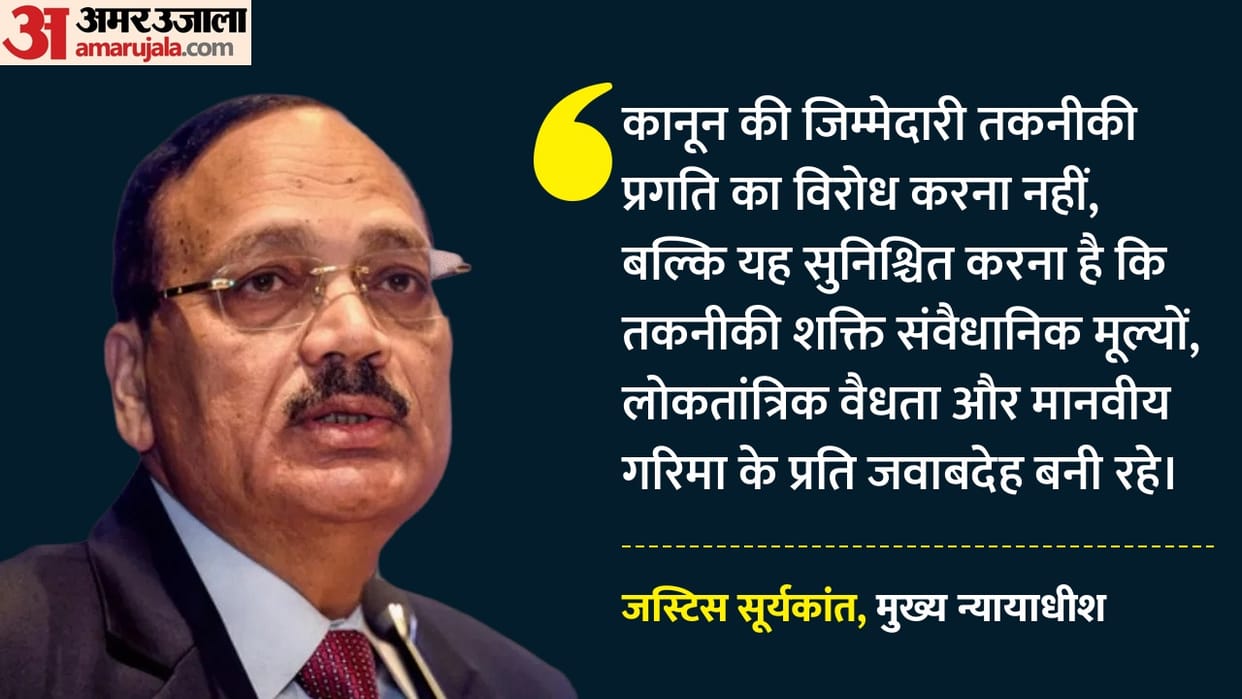 AI is the biggest legal challenge facing humanity and justice, CJI said