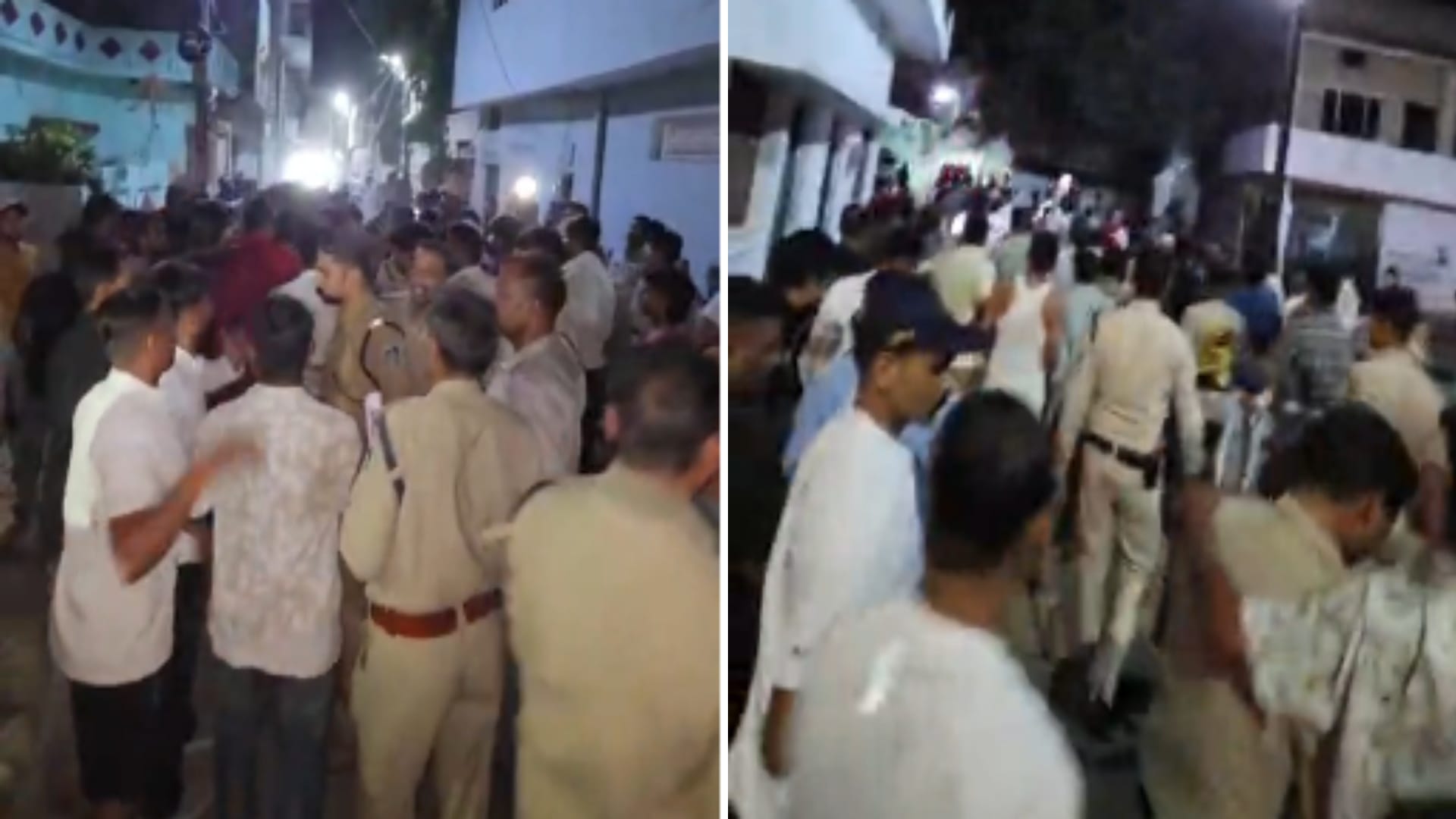 Chhatarpur Violence: Minor Bike Collision Triggers Five-Hour Chaos Stones Hurled at Police