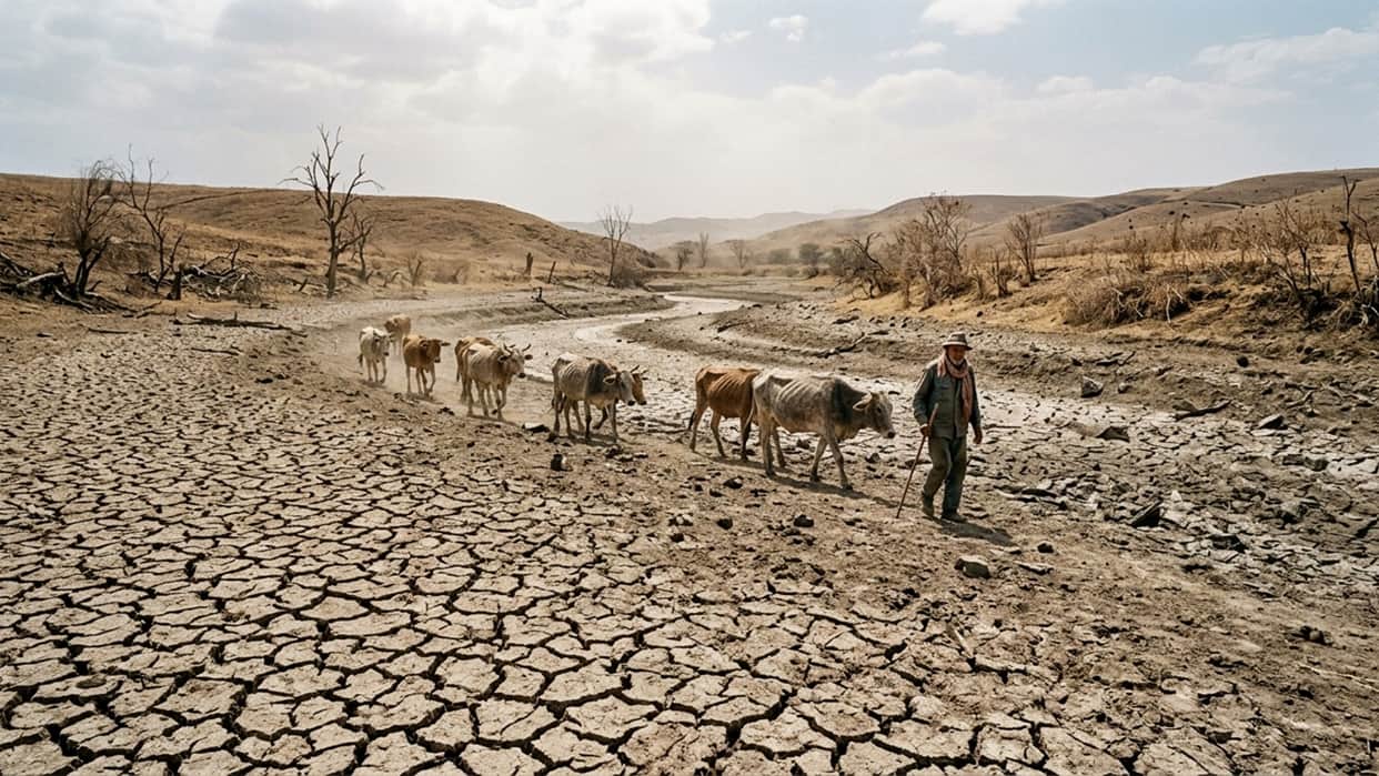 Rajasthan Drought Crisis Water and Fodder Scarcity in Over 16000 Villages Across 16 Districts