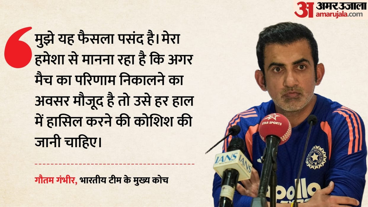 IND vs AFG: Gautam Gambhir speaks on use of pink ball in test cricket