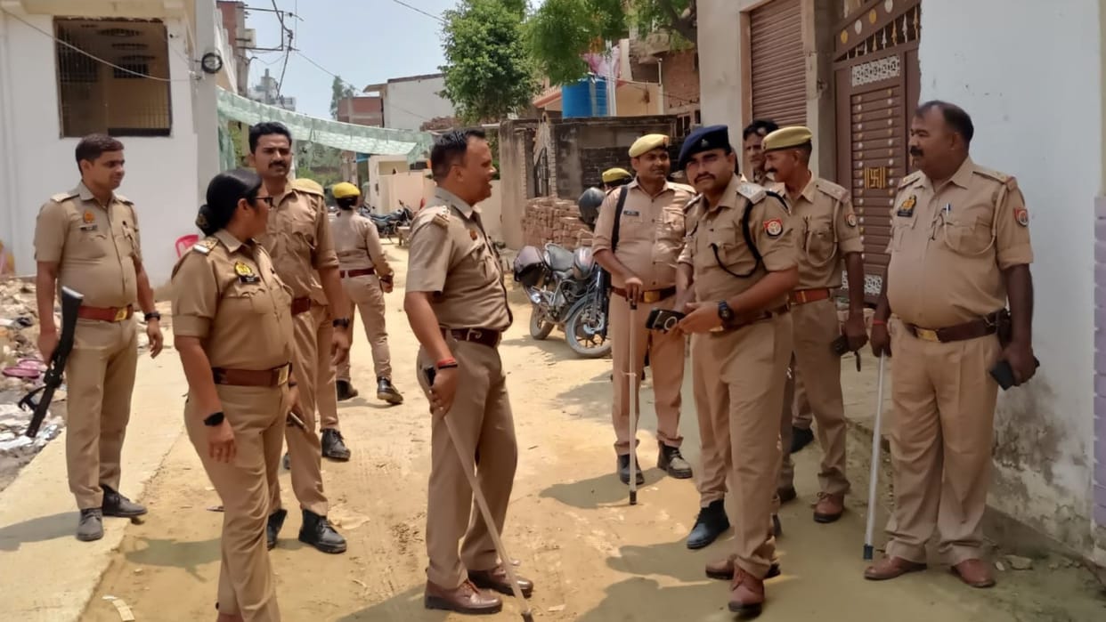 Vineet Rai murder case Goda Dehati village turned fortress police deployed every corner in ghazipur