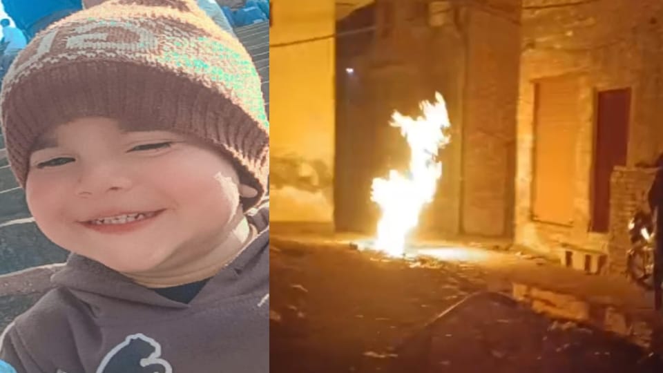 Baraut fire tragedy: Wasim jumped into the flames, picked up the burning cylinder and threw it out