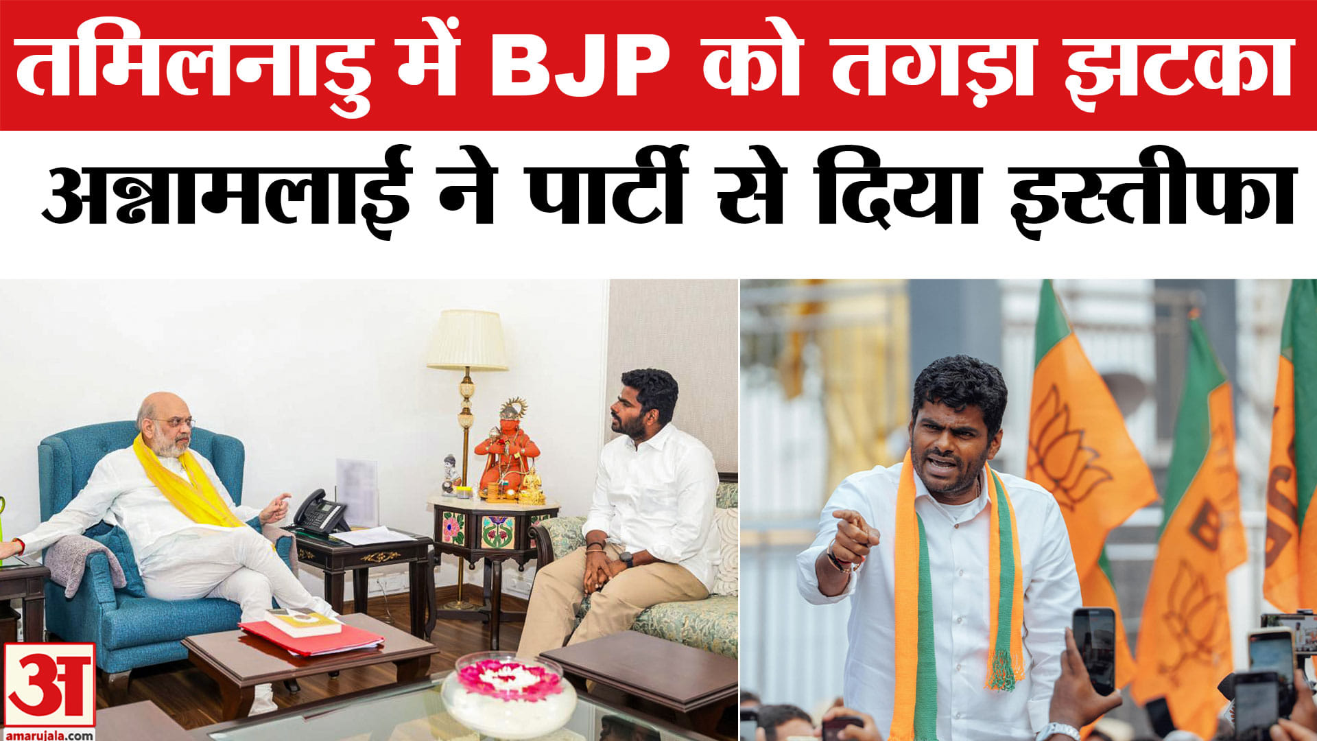 K. Annamalai Resignation: BJP से जुदा हुईं अन्नामलाई की राहें, क्या है आगे का प्लान? |Tamil Nadu BJP
