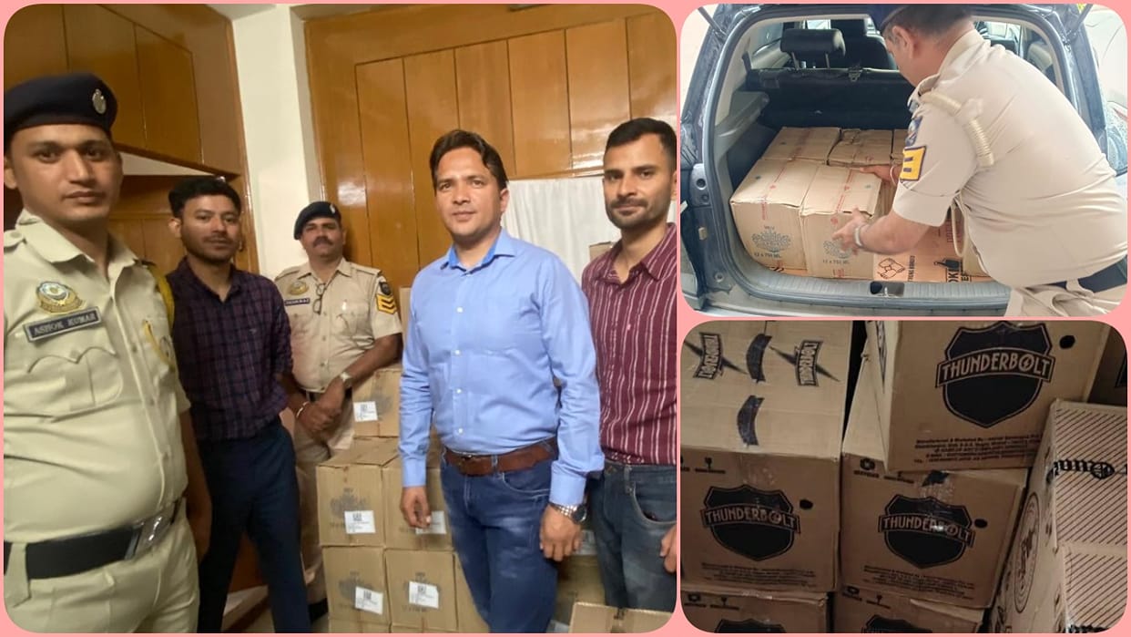kullu excise department seizes 45 boxes illegal liquor