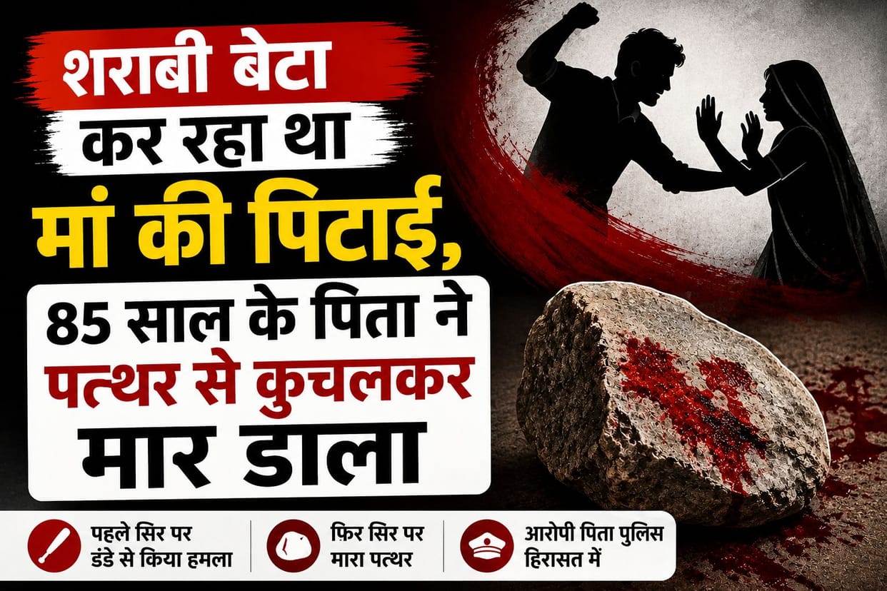 Mahoba Man Kills Son While Trying to Save Wife from Assault