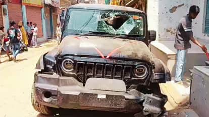 Out-of-control Thar wreaks havoc Rams bike runs over several people and overturns accused in custody