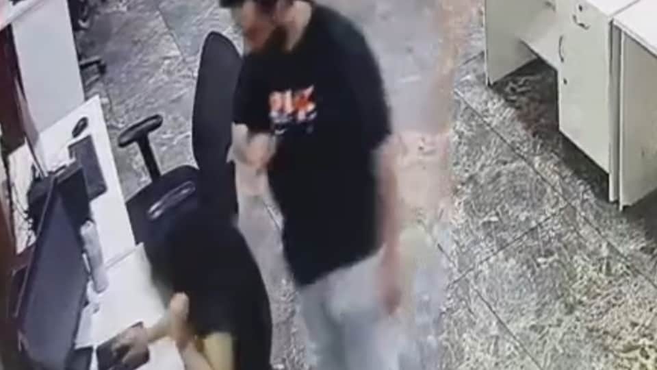 Mohali Man Murdered Woman cctv footage