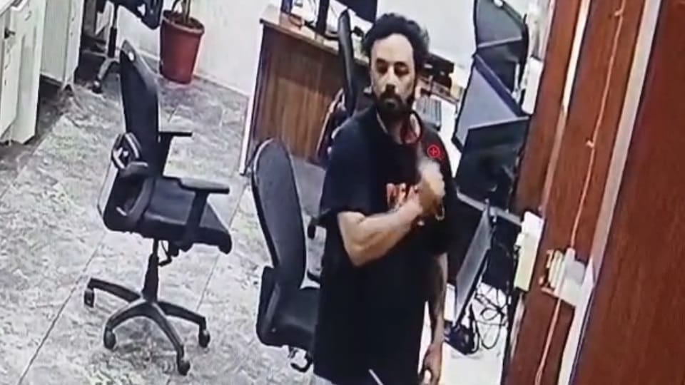 Mohali Man Murdered Woman cctv footage