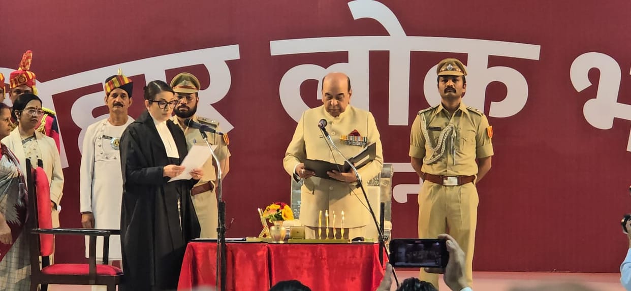 Senior Judge Meenakshi Madan Rai assumes charge as Chief Justice of the Patna High Court oath ceremony
