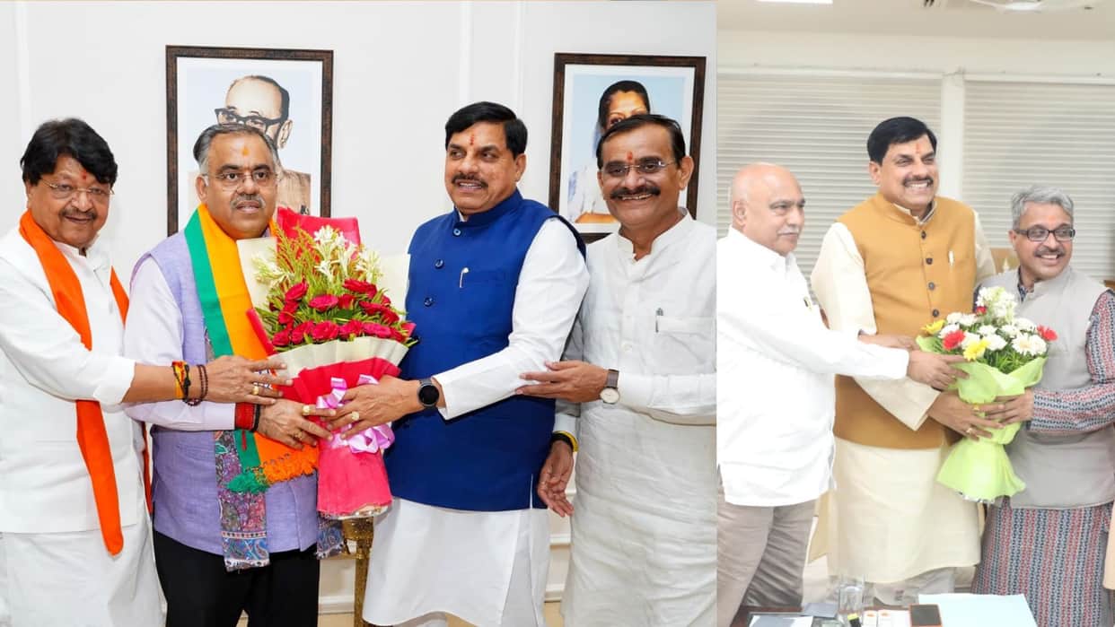 MP Rajya Sabha Election: BJP candidates Tarun Chugh and Rajneesh Agarwal will file their nominations tomorrow