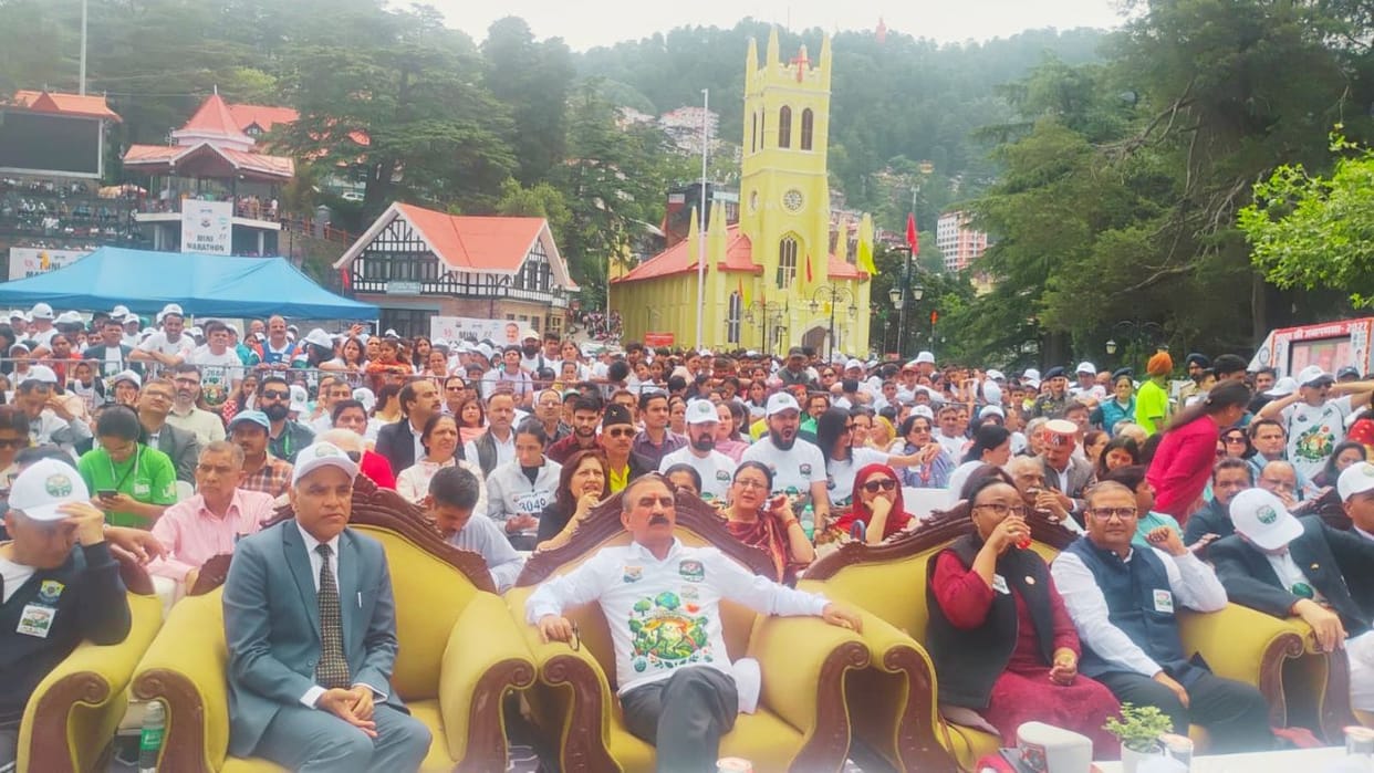 shimla anti chitta awareness mini marathon world environment day