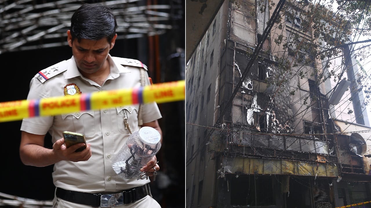 Delhi hotel fire tragedy Absconding accountant Jay Mishra surrenders in court