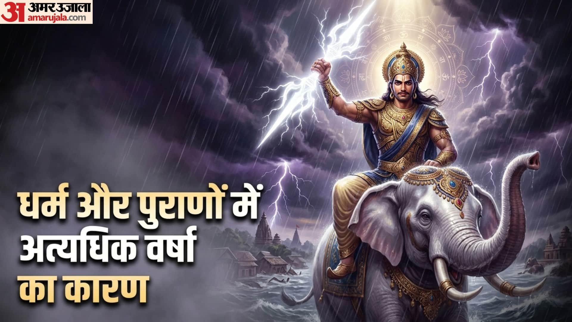 Ativrushti Aur Anavrishti Reasons for excessive rainfall Storms and drought in religion and hindu mythology