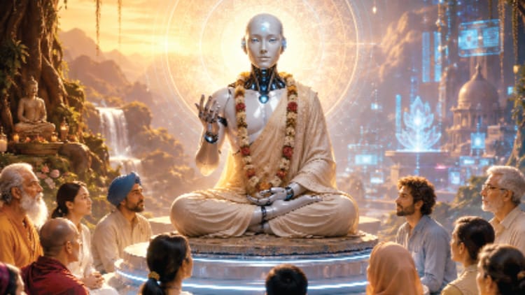 अब मशीनें दिखाएंगी मुक्ति का मार्ग: क्या आध्यात्मिकता भी एआई के हवाले होगी?