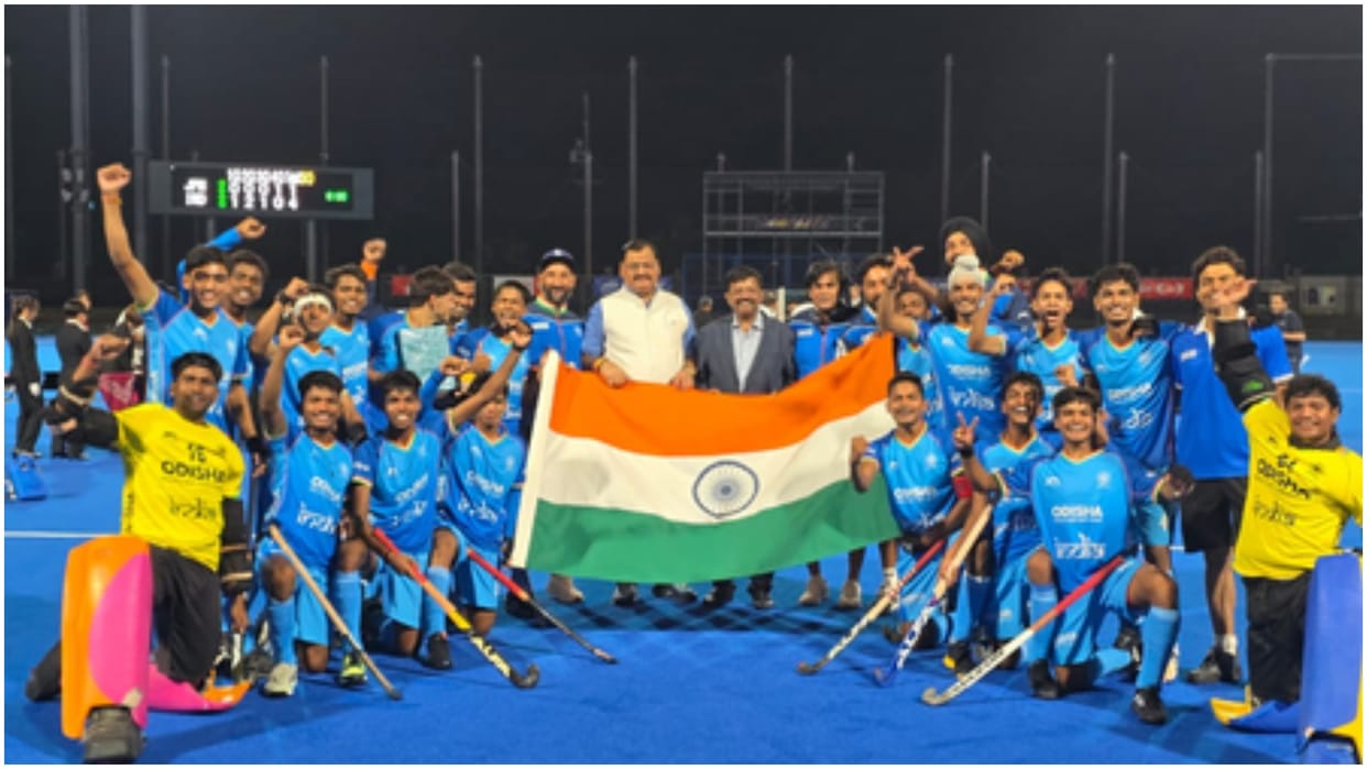 Ashish Tani Purti hat-trick powers India to gold in Mens U18 Asia Cup PM Modi congratulates