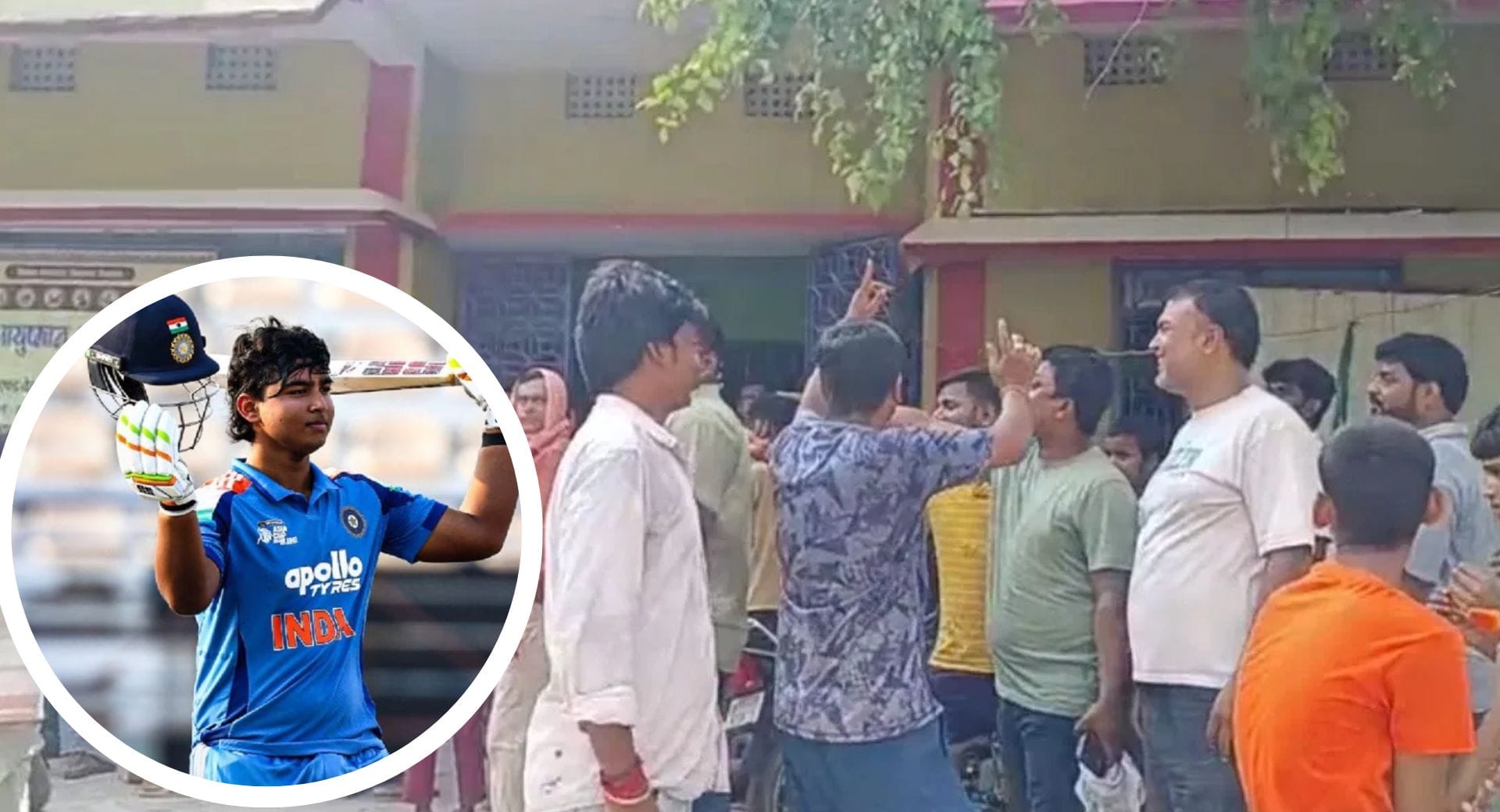 वैभव सूर्यवंशी के घर पर जश्न का माहौल