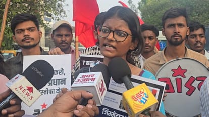 Cockroach Janata Party protest against Education Minister AISA supported CJP Patna Bihar News