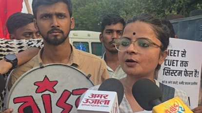 Cockroach Janata Party protest against Education Minister AISA supported CJP Patna Bihar News