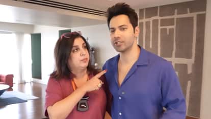 Farah Khan Take Fun Dig At Vashu Bhagnani And Varun Dhawan Legal Dispute In Her Vlog