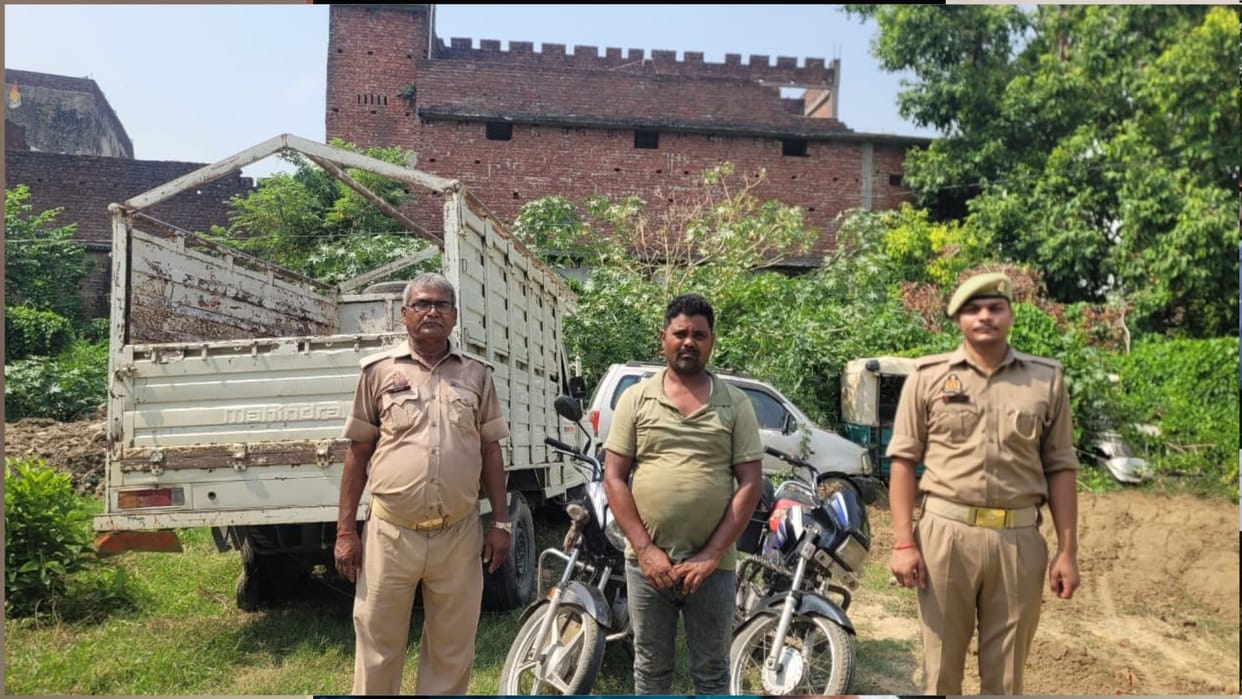 Incident in Pipraich police station area, seven accused fled from the spot