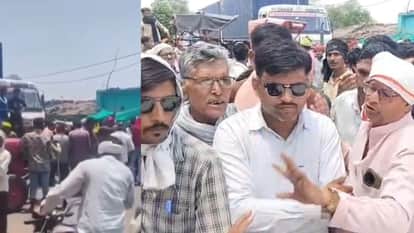MP: Villagers take to the road over commuting concerns; long queues of vehicles form on the highway
