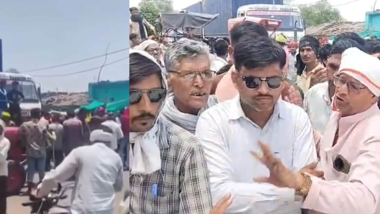 MP: Villagers take to the road over commuting concerns; long queues of vehicles form on the highway