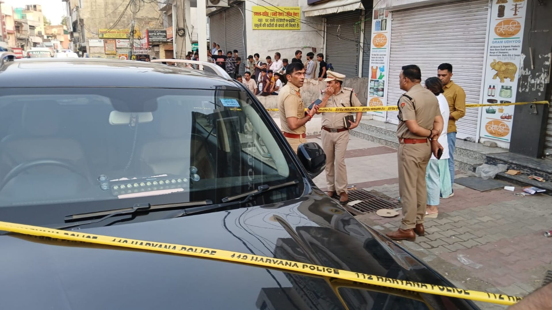 Businessman murdered in Panchkula Entire incident captured on CCTV