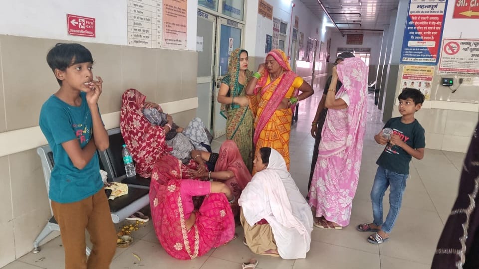 devotee who came to visit Banke Bihari temple died in vrindavan