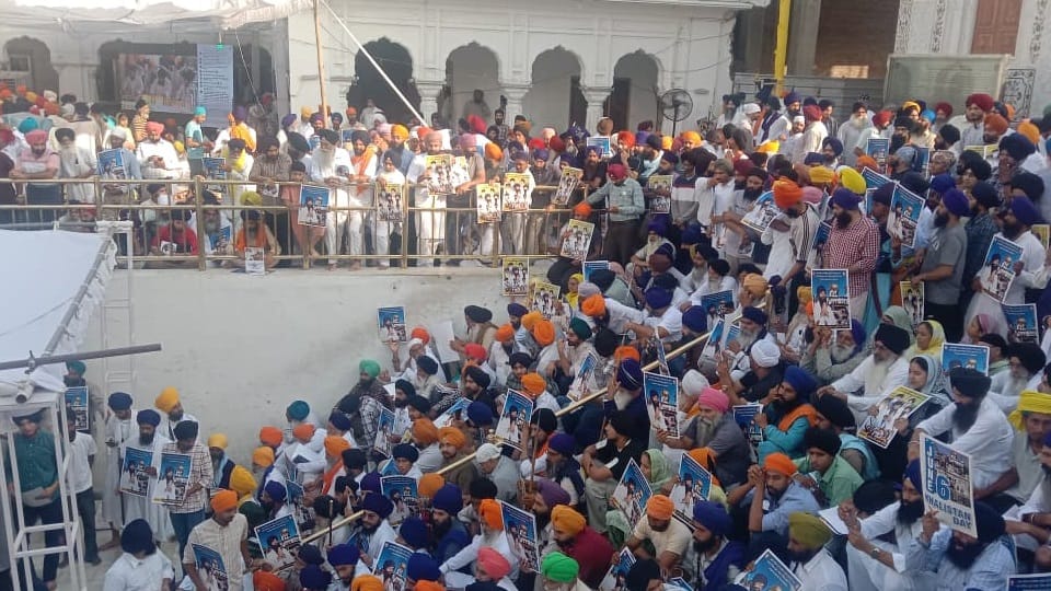 anniversary of Operation Blue Star Events at Sri Akal Takht call for shutdown  heavy police deployment
