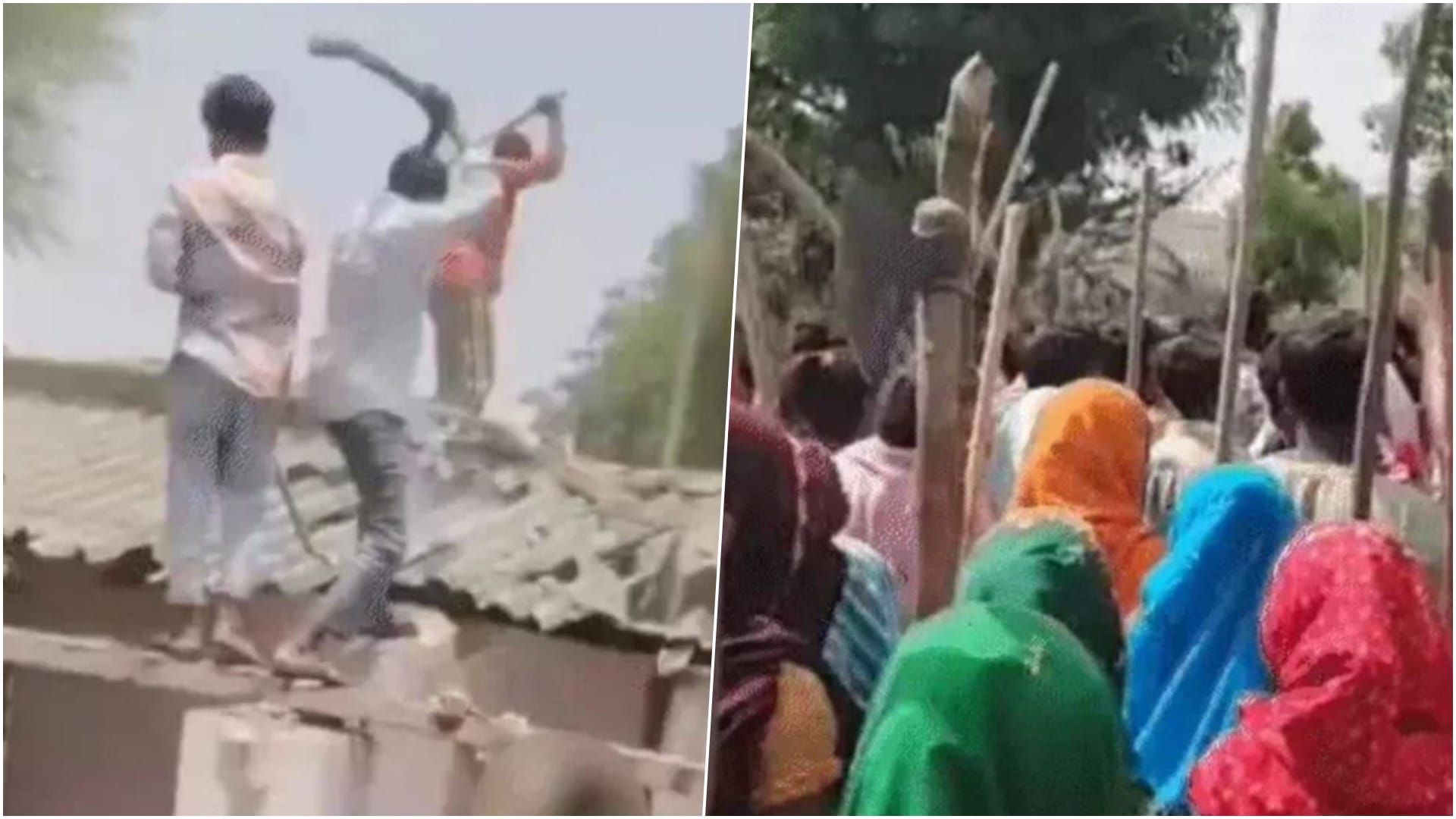 युवक की संदिग्ध मौत पर बवाल, ग्रामीणों ने आरोपी के घर पर किया हमला