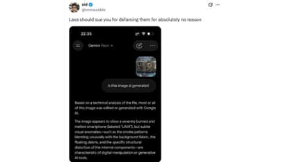 Viral lava phone blast claim debunked after experts identify ai-generated image
