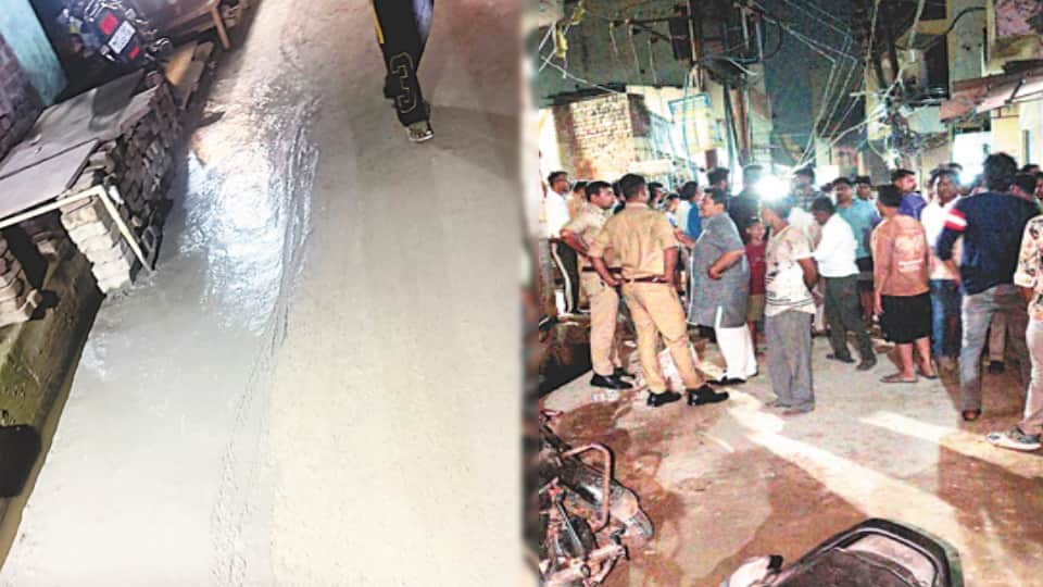 Meerut: Road Peels Off Within Hours, Construction Halt Sparks Political Face-Off in Meerut