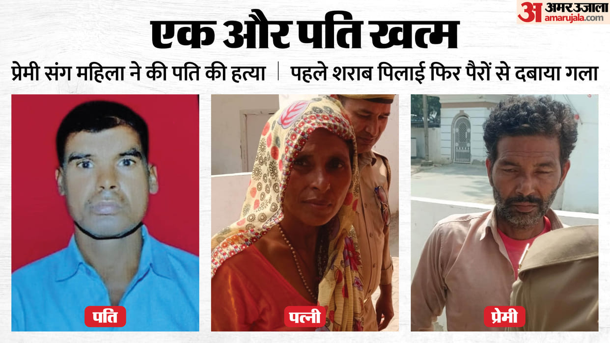 Woman kills husband with lover body found in a pit in Shahjahanpur