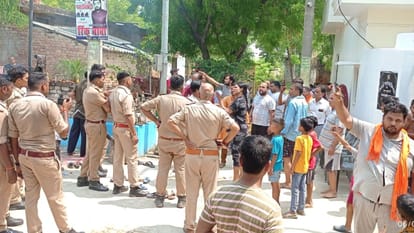 Shani Dev temple turns into battleground Uproar over priest scuffle between two groups angry villagers