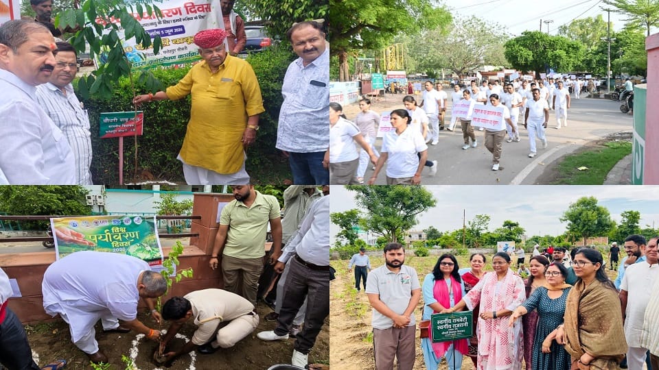Over 24.67 Lakh Saplings Planted in Agra Division on World Environment Day Under Massive Green Drive