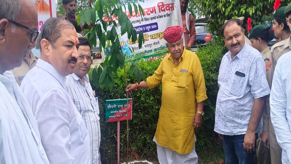 Over 24.67 Lakh Saplings Planted in Agra Division on World Environment Day Under Massive Green Drive
