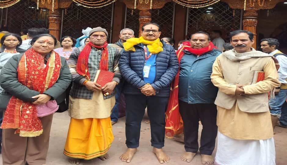 यमुनोत्री धाम में पंकज मोदी और गांधी नगर की मेयर मीरा पटेल