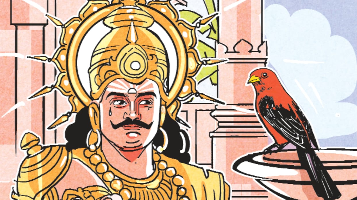 king bird story of faith friendship mythological blog