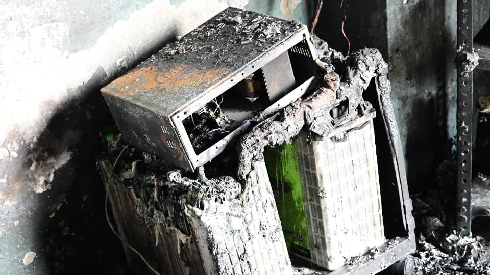 Haldwani Fire Incident A single spark from short circuit near shutter reduced entire warehouse to ashes