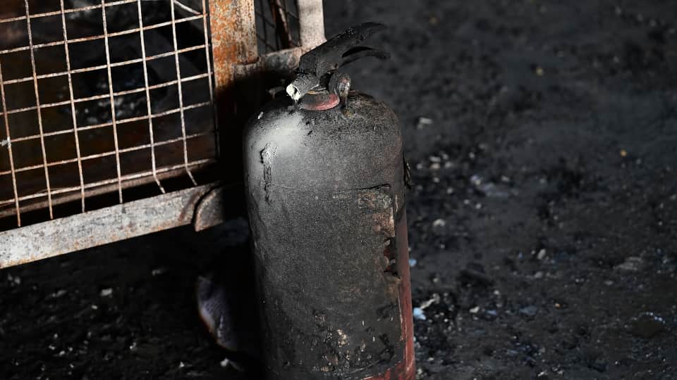 Haldwani Fire Incident A single spark from short circuit near shutter reduced entire warehouse to ashes